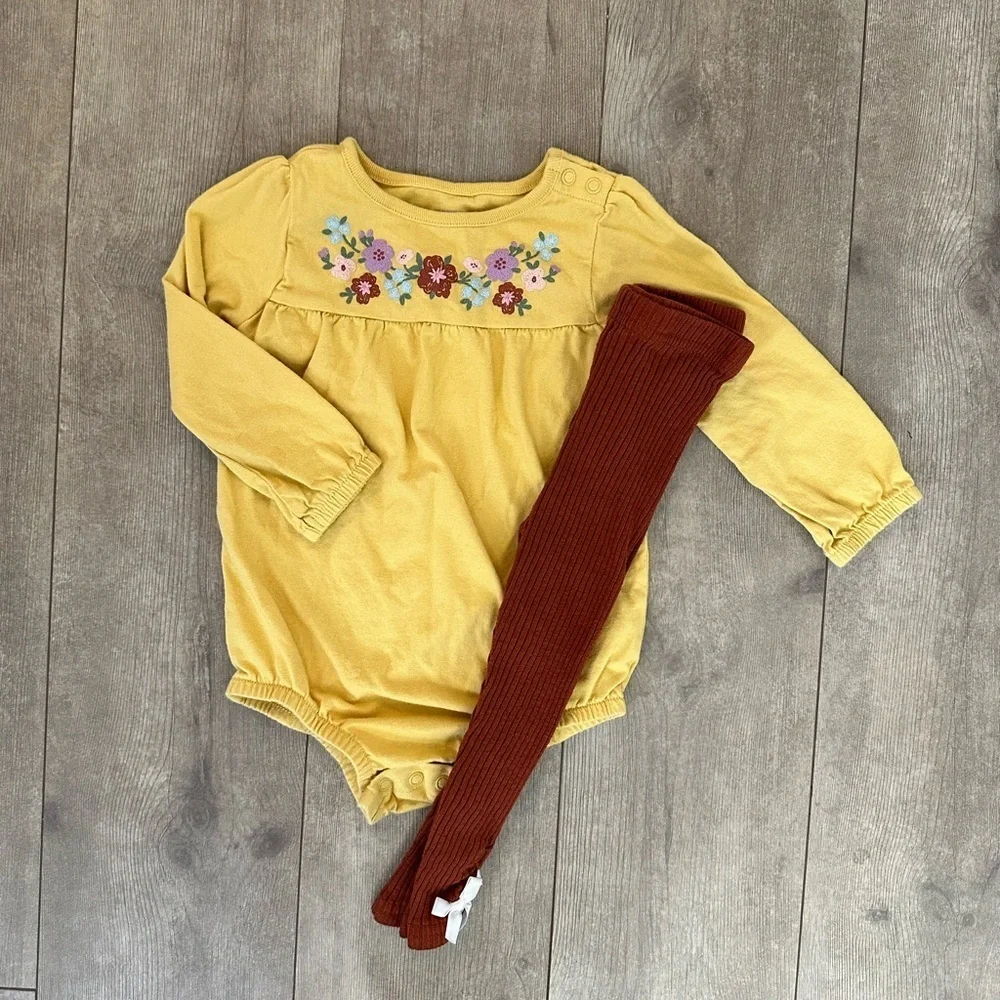 12-18 month baby girl matching outfit set